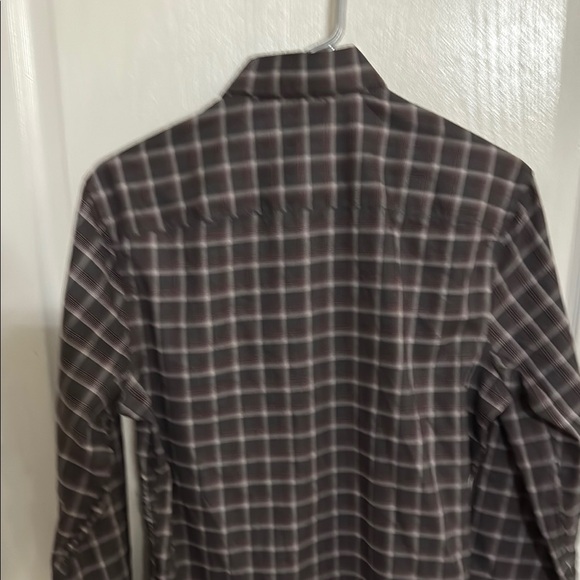 Nordstrom Casual Black and Brown Button Down Shirt - Picture 7 of 7